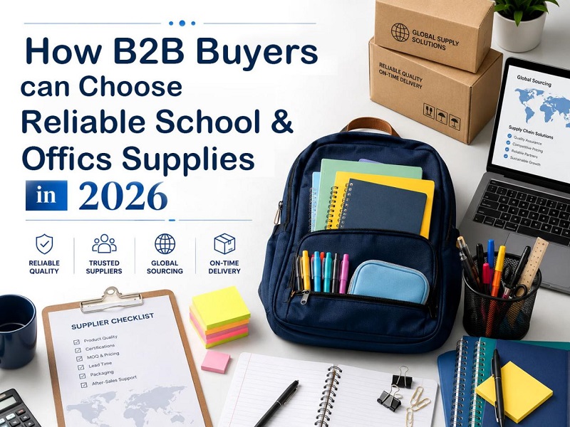 2026 年に B2B バイヤーが信頼できる学校用品や事務用品を選択できる方法