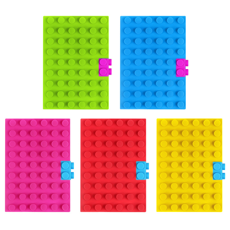School Block ソフトカバー シリコン ノートブック